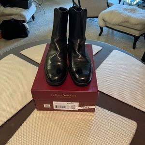 To boot 3/4 ankle boot